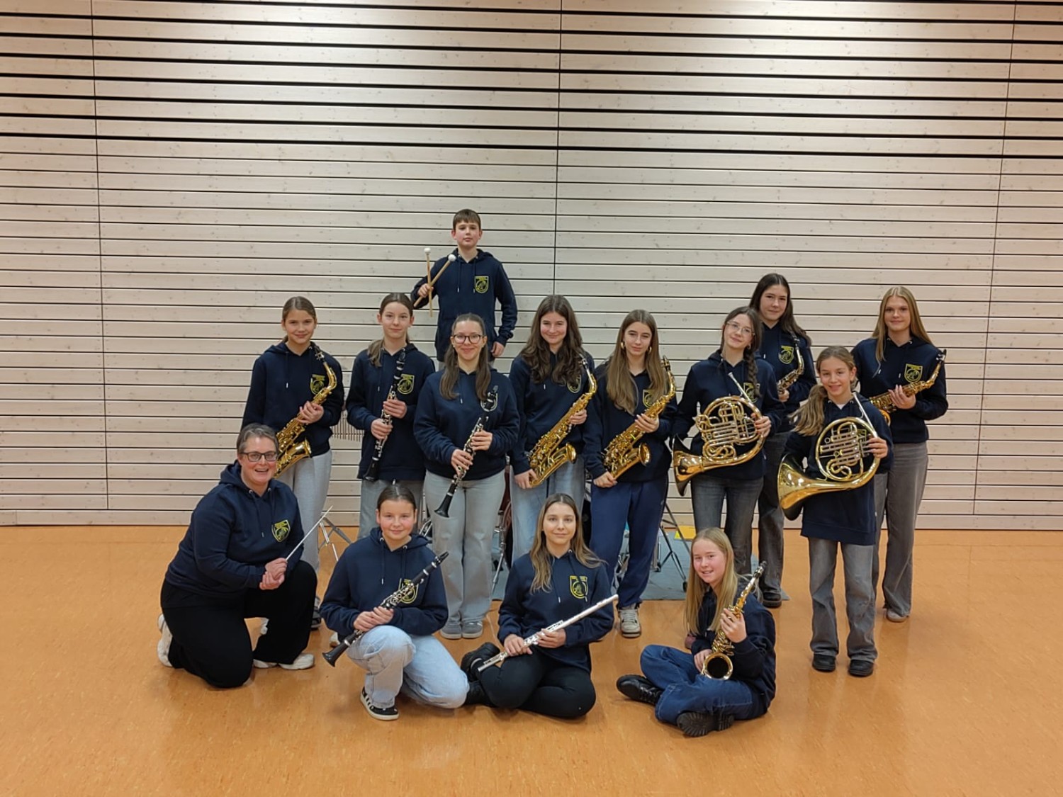 Titelbild Neue Pullis für die Jugendkapelle